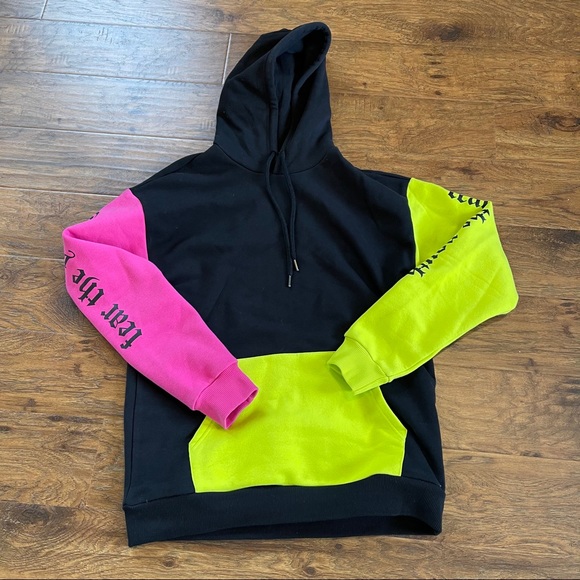 Retro Vibes Color Block Hoodie - Picture 7 of 12